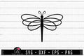 FREE Dragonfly SVG | FB227 - Craft House SVG