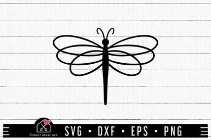 FREE Dragonfly SVG | FB227 - Craft House SVG