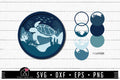 FREE 3D Layered Sea Turtle SVG | FB228 - Craft House SVG