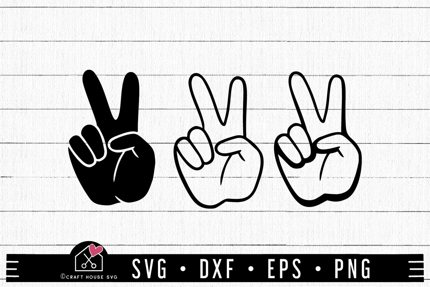 FREE Peace Sign SVG | FB231 - Craft House SVG
