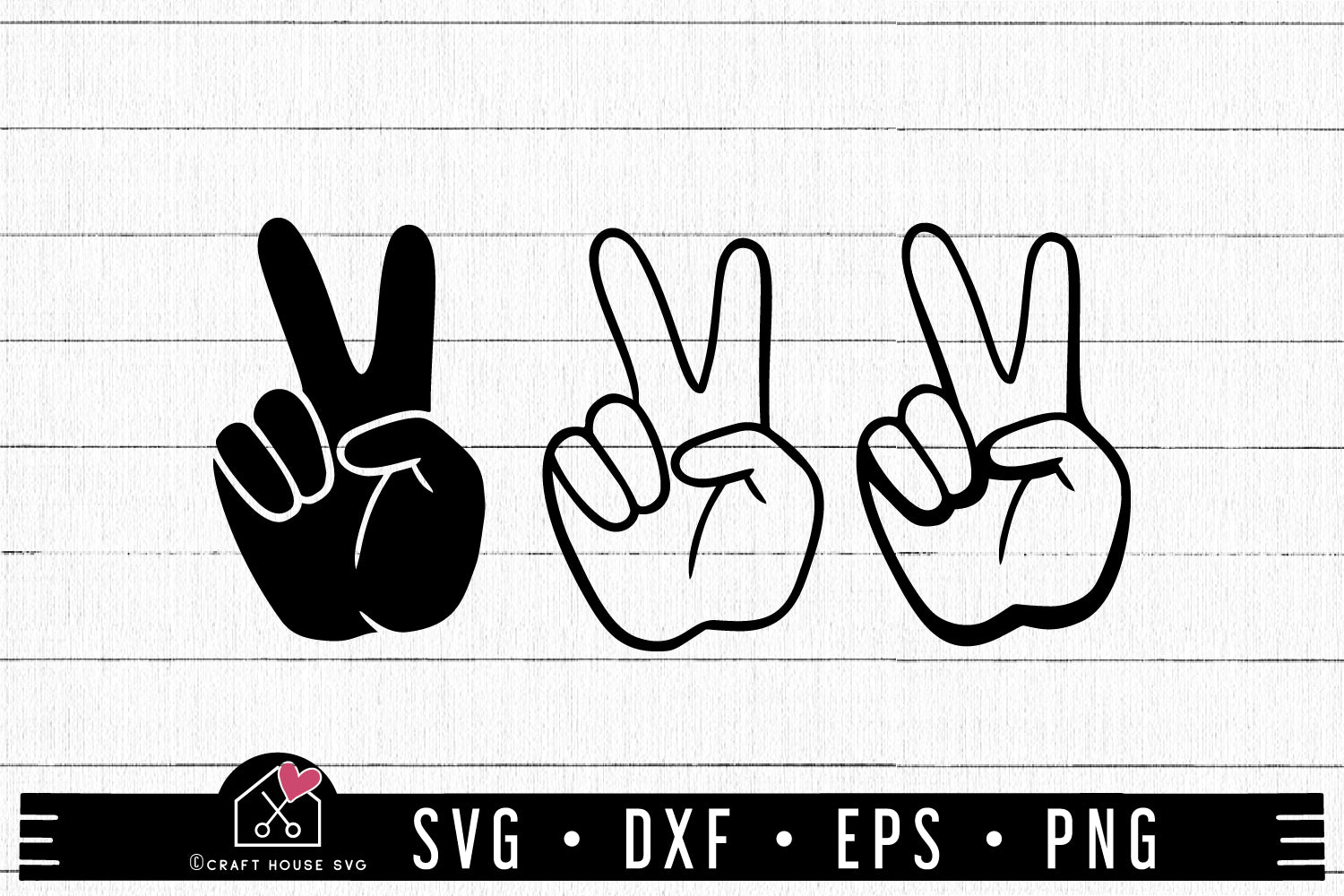 FREE Peace Sign SVG | FB231 - Craft House SVG