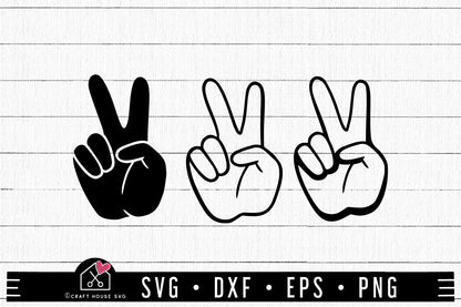 FREE Peace Sign SVG | FB231 - Craft House SVG