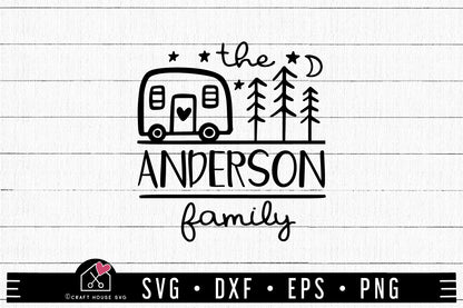 FREE Camp name sign SVG Camping SVG | FB233 - Craft House SVG