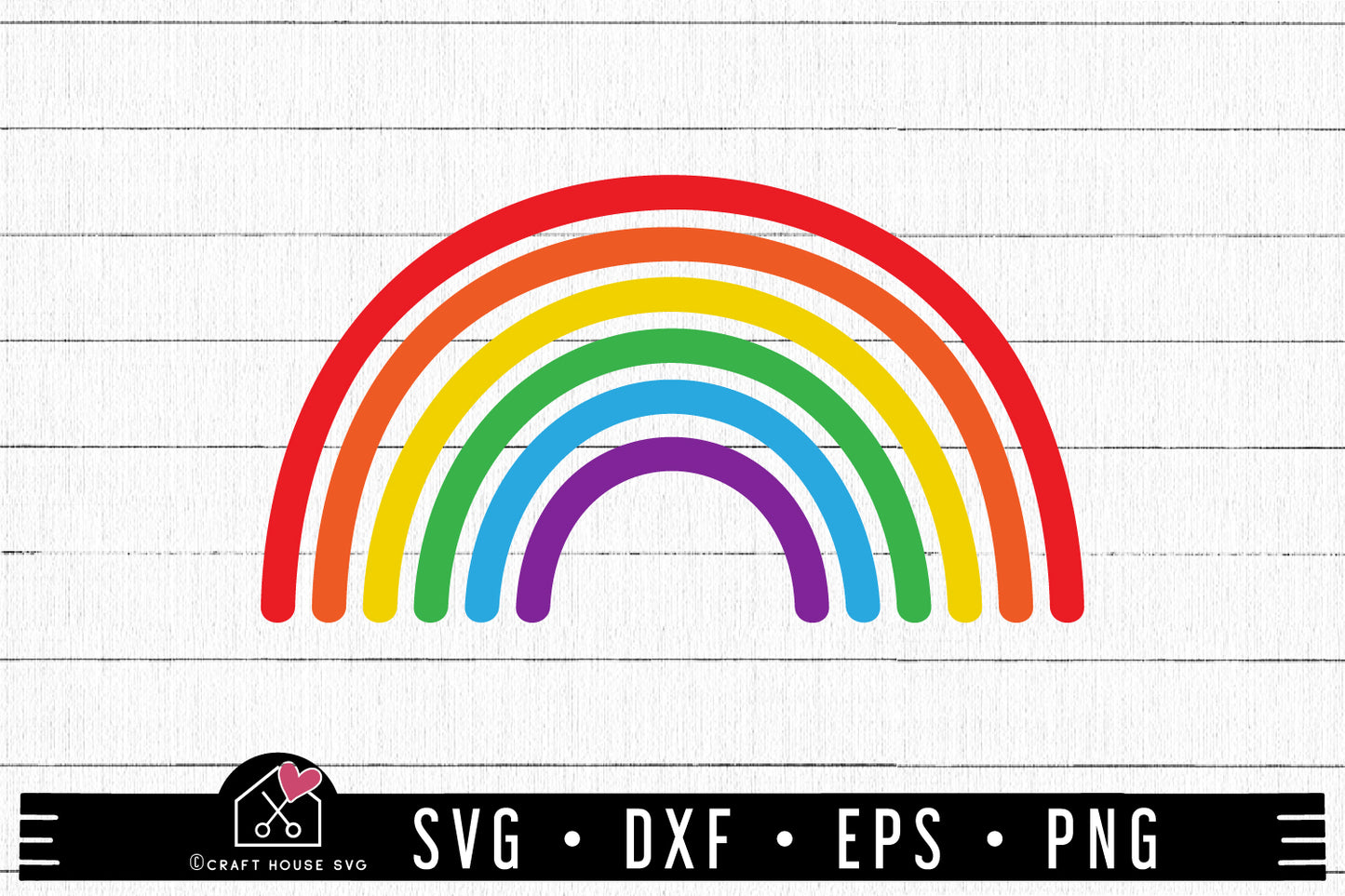 FREE Rainbow SVG | FB235 - Craft House SVG