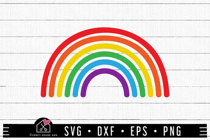 FREE Rainbow SVG | FB235 - Craft House SVG