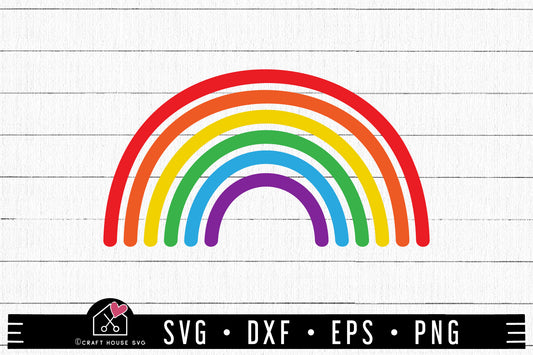 FREE Rainbow SVG | FB235 - Craft House SVG