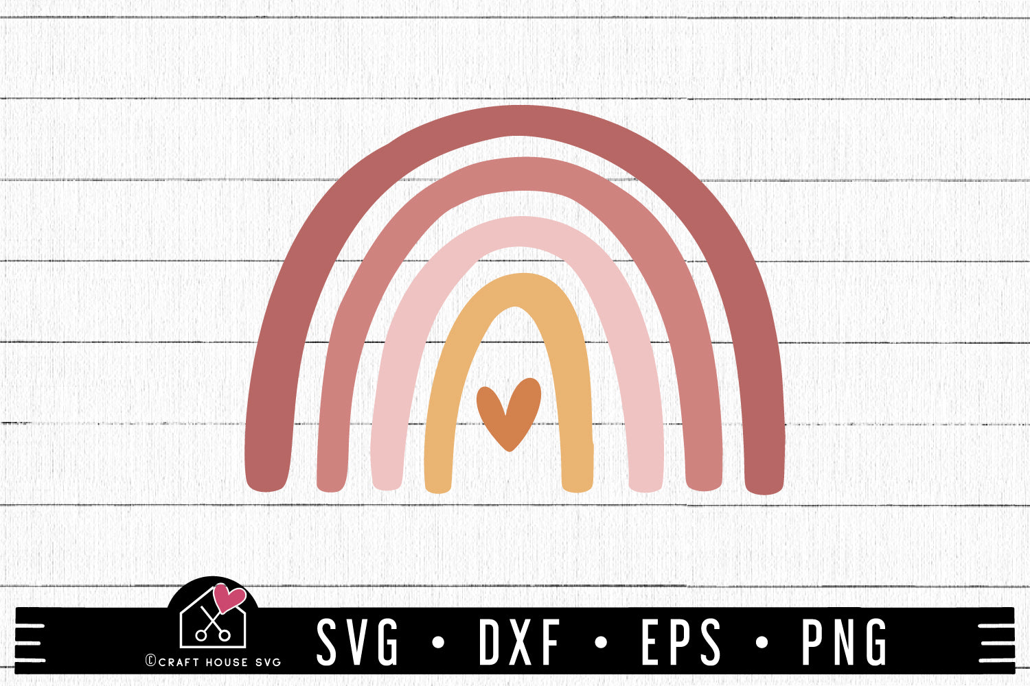FREE Boho Rainbow SVG | FB236 - Craft House SVG