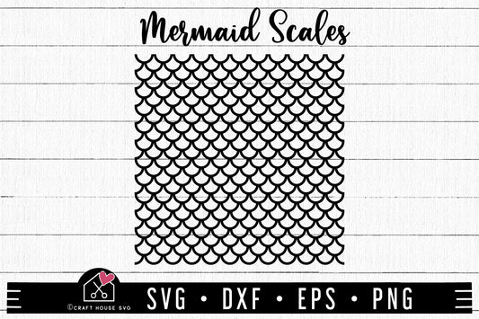 FREE Mermaid Scale SVG | FB241 - Craft House SVG