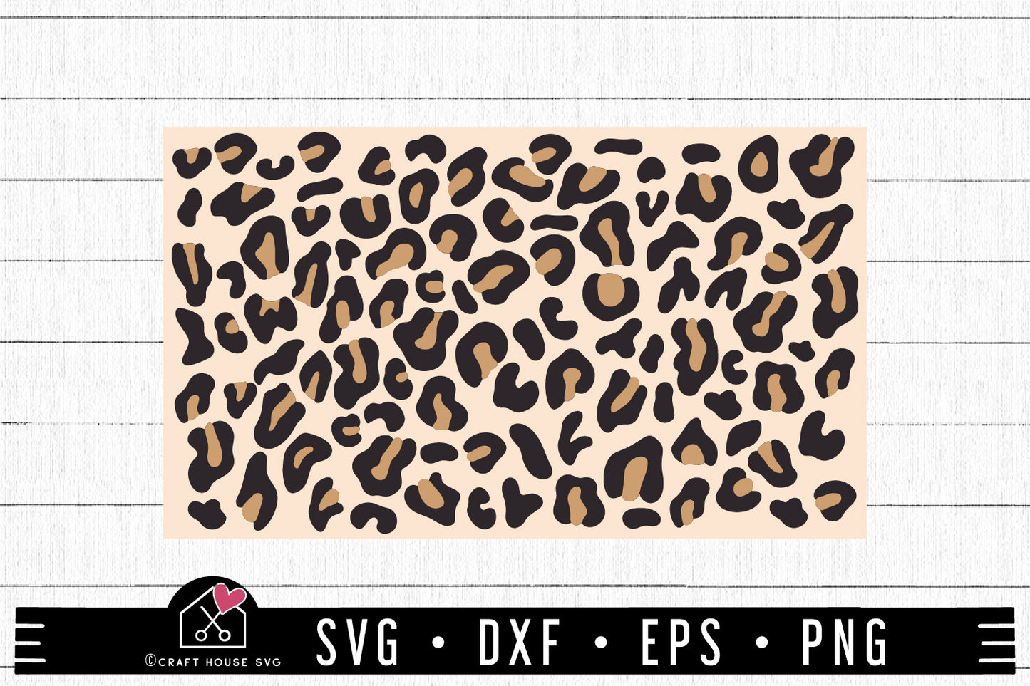 FREE Leopard Color Print Pattern SVG | FB245 - Craft House SVG
