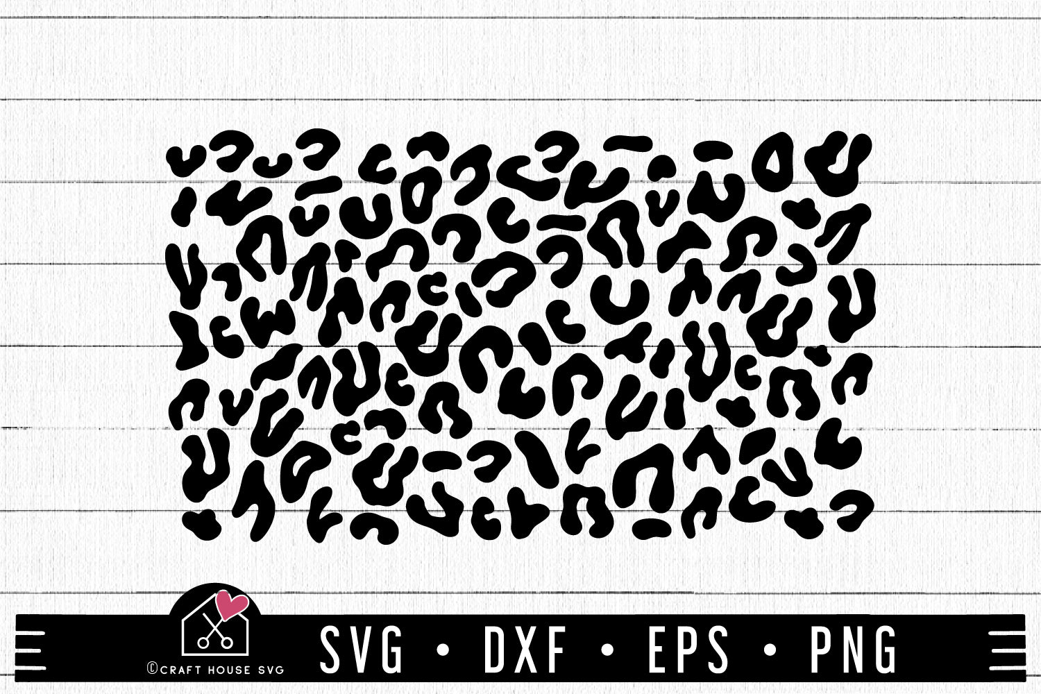 FREE Leopard Print Pattern SVG | FB246 - Craft House SVG