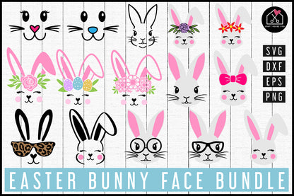 Easter Bunny SVG Bundle - Craft House SVG