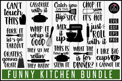 Kitchen SVG Bundle