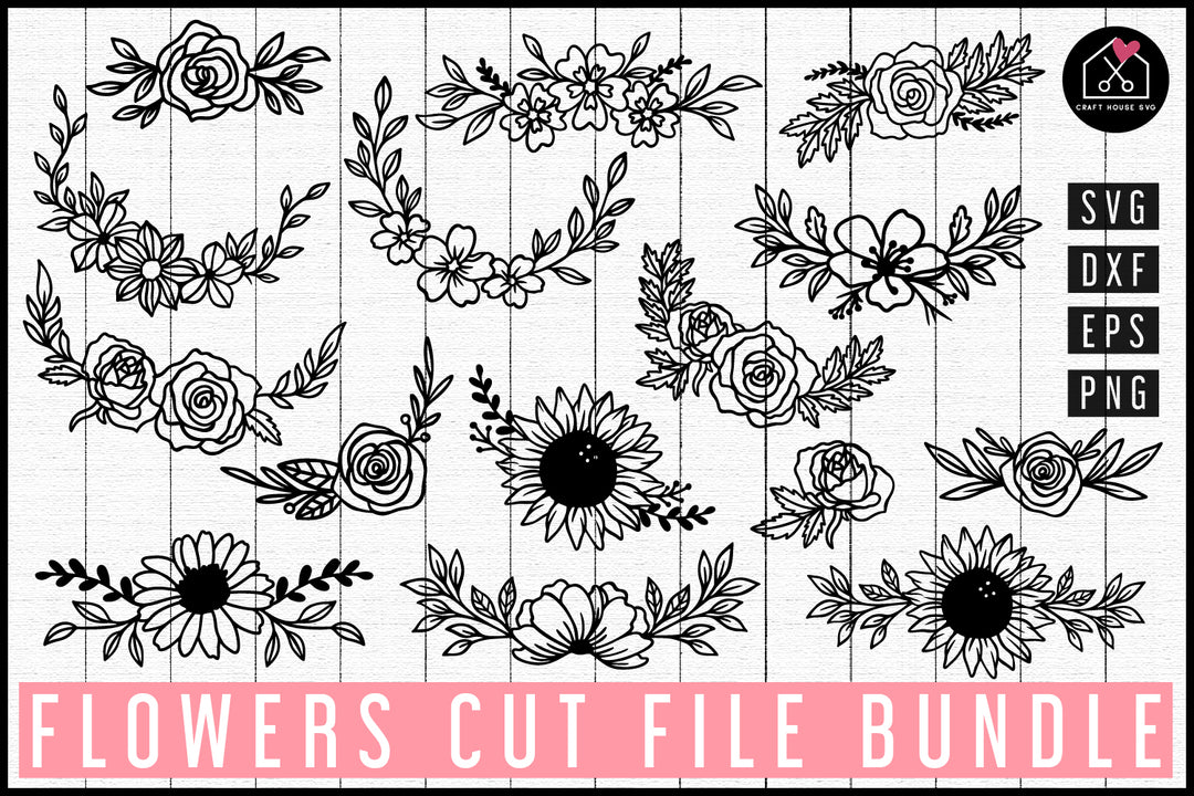 Flowers SVG Bundle | MB101