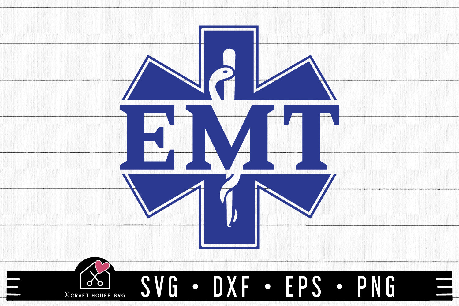 EMT Star Of Light SVG EMS Paramedic Cut Files