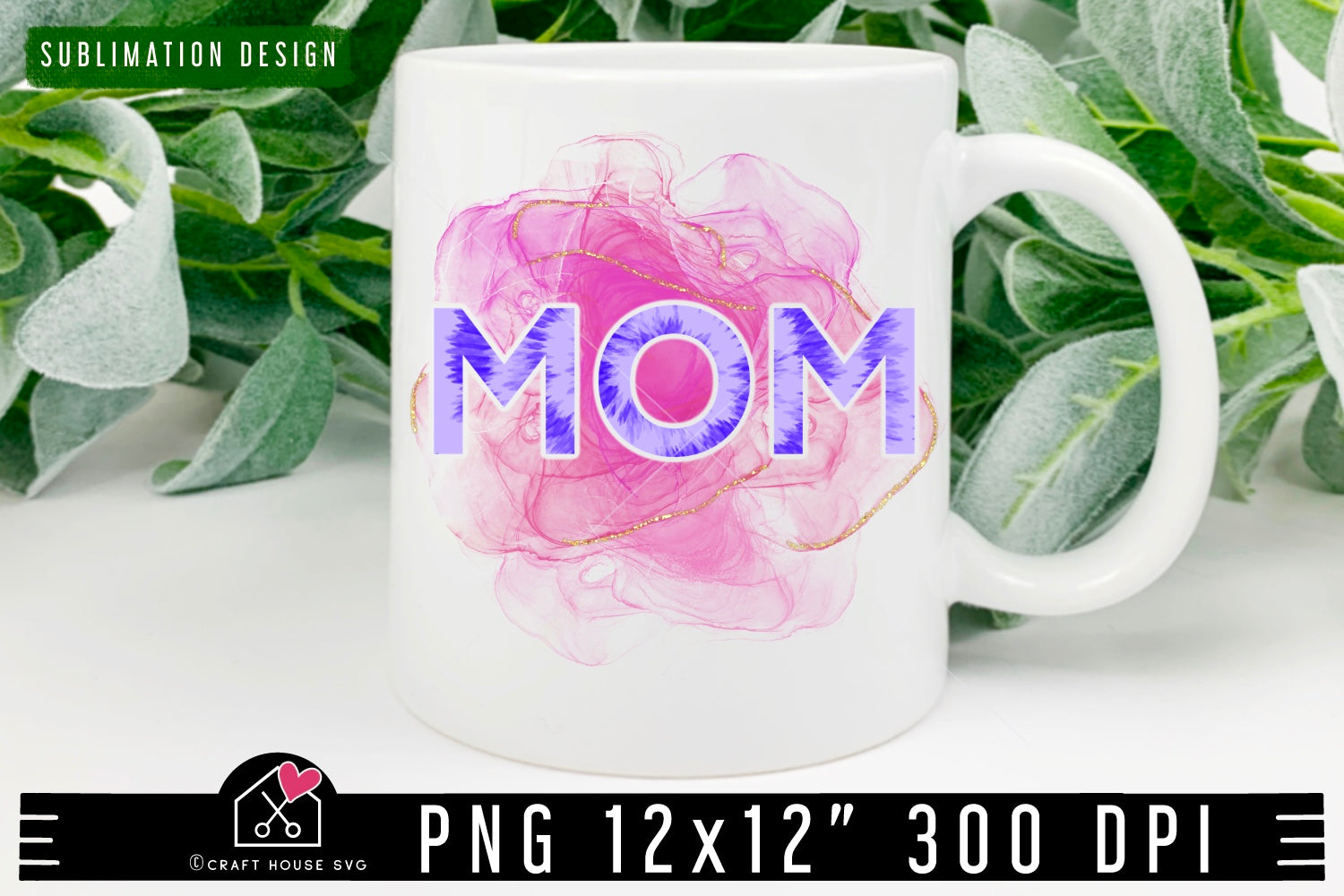 FREE Mom sublimation PNG file | FB200 - Craft House SVG