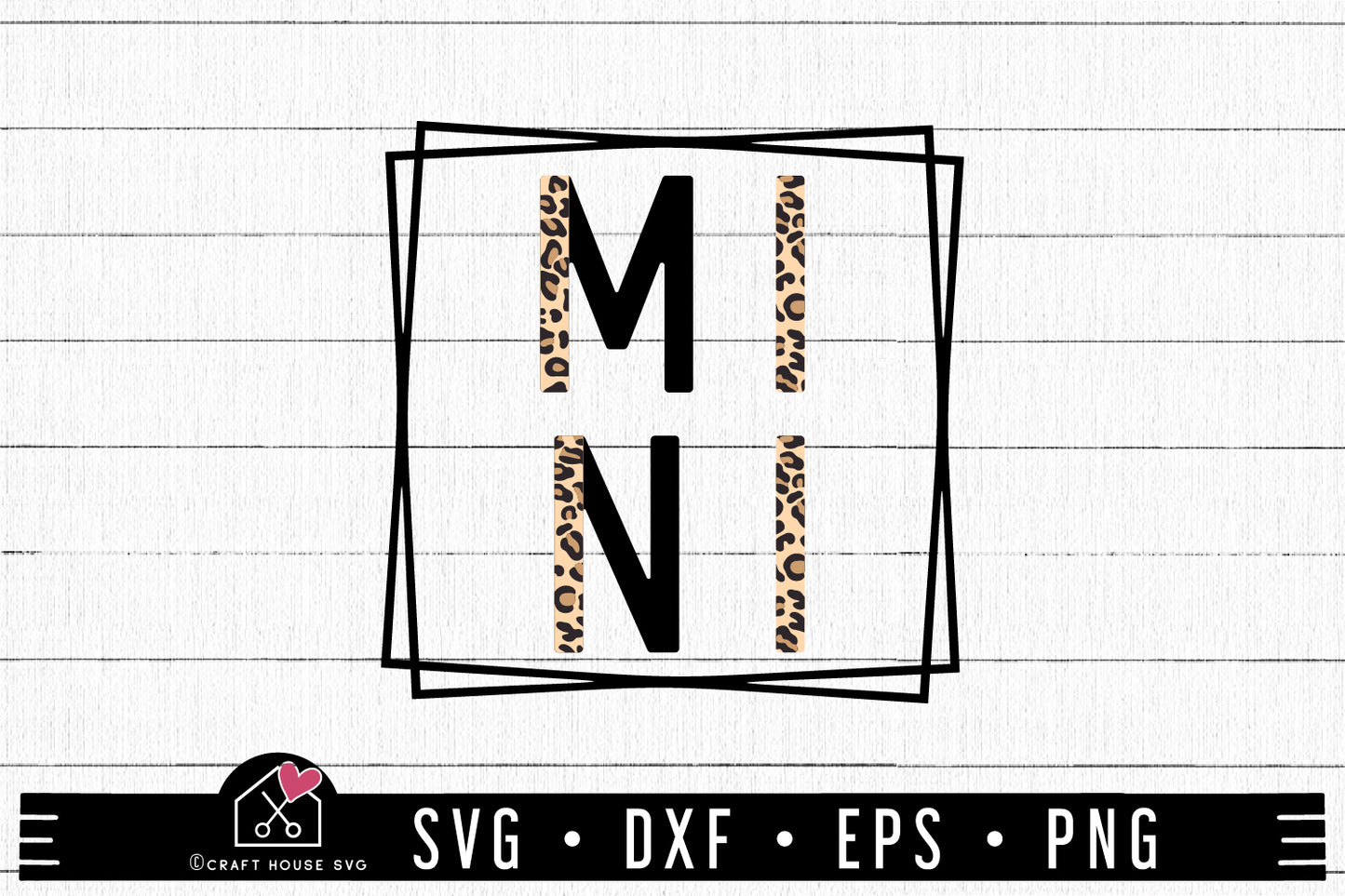 FREE Mini leopard SVG - Mama mini SVG | FB252 - Craft House SVG