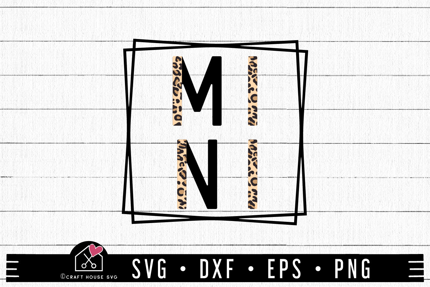 FREE Mini leopard SVG - Mama mini SVG | FB252 - Craft House SVG