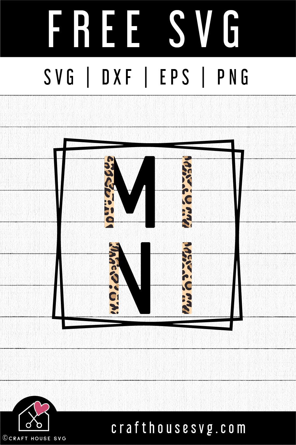 FREE Mini leopard SVG - Mama mini SVG | FB252 - Craft House SVG