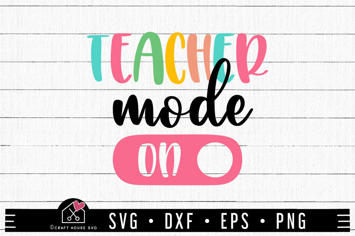 FREE Teacher mode on SVG | FB258 - Craft House SVG