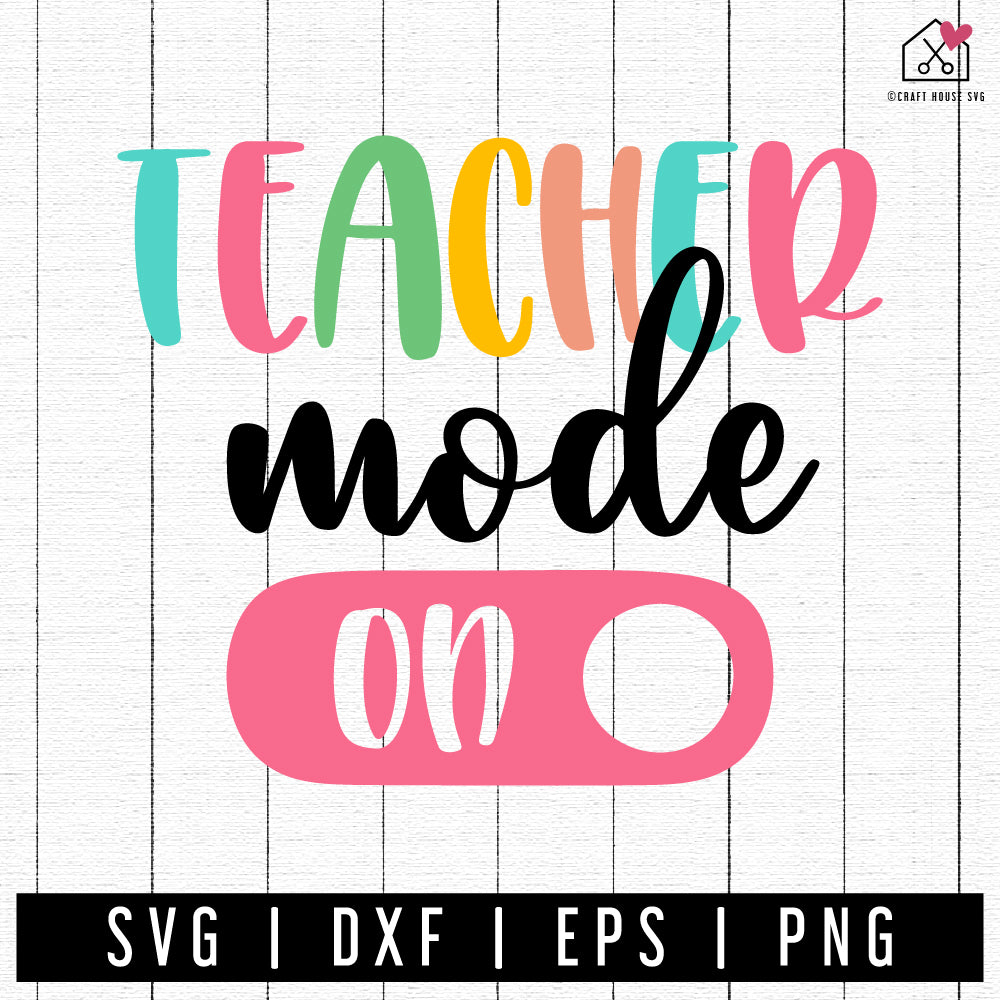 FREE Teacher mode on SVG | FB258 - Craft House SVG
