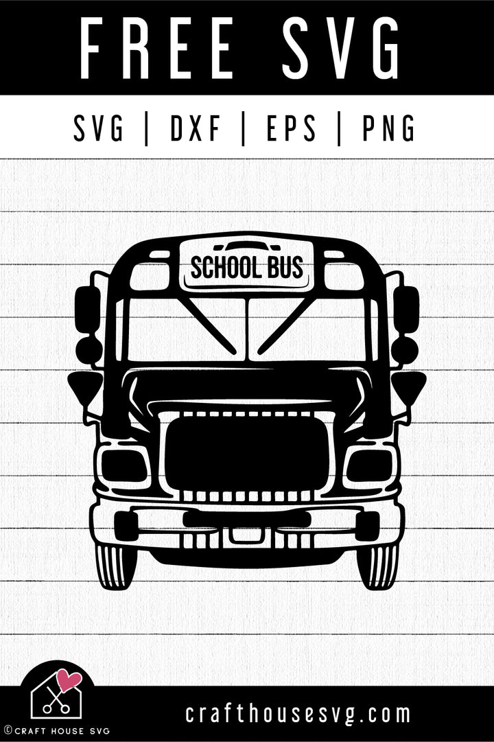 FREE School bus SVG | FB260