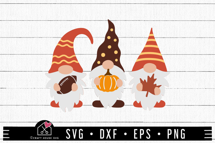 FREE Fall gnomes SVG Fall football gnomes SVG | FB262