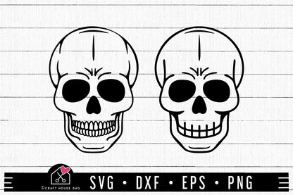 FREE Skull SVG | FB264 - Craft House SVG