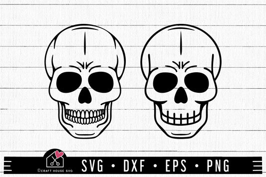FREE Skull SVG | FB264 - Craft House SVG