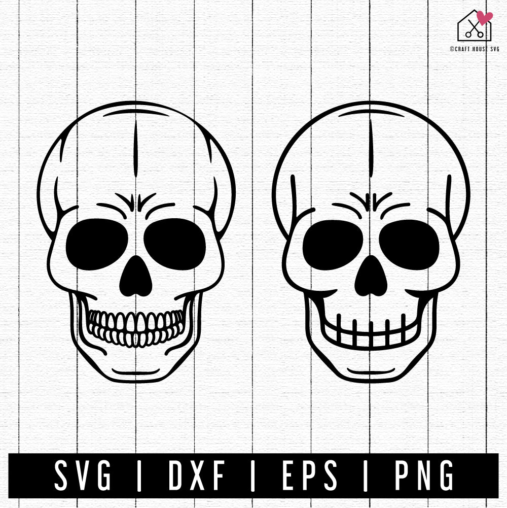 FREE Skull SVG | FB264 - Craft House SVG