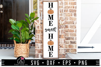 FREE Home sweet home pumpkins porch sign SVG | FB277 - Craft House SVG