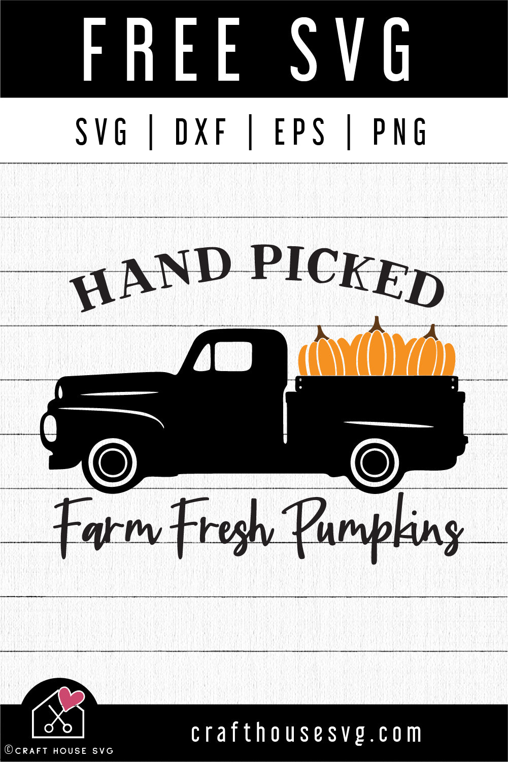 FREE Hand picked farm fresh pumpkins SVG | FB283