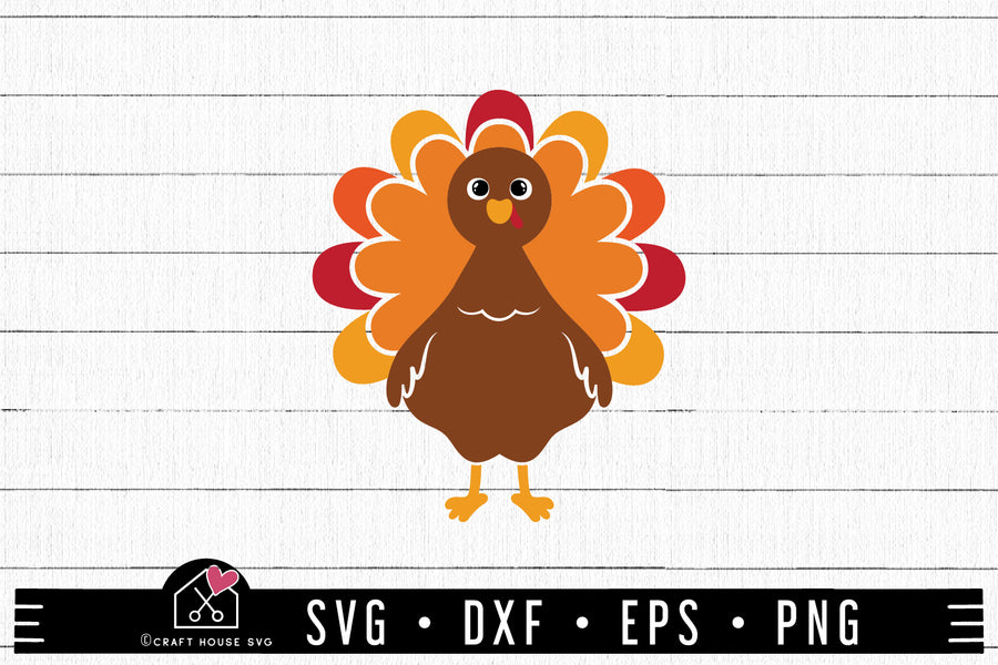 FREE Turkey SVG Thanksgiving SVG | FB285