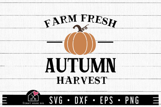 FREE Farm fresh autumn harvest SVG Fall SVG | FB287