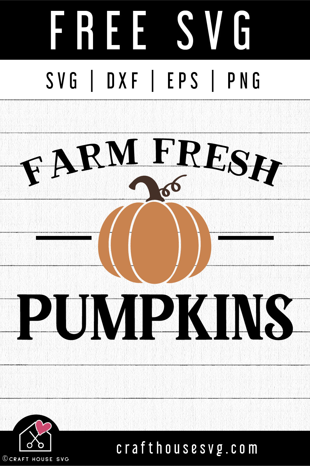 FREE Farm fresh pumpkins SVG Fall SVG | FB288 - Craft House SVG