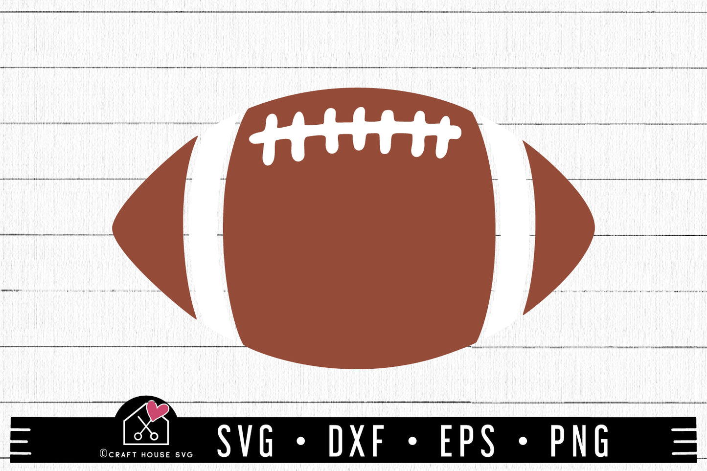 FREE Football SVG | FB291 - Craft House SVG