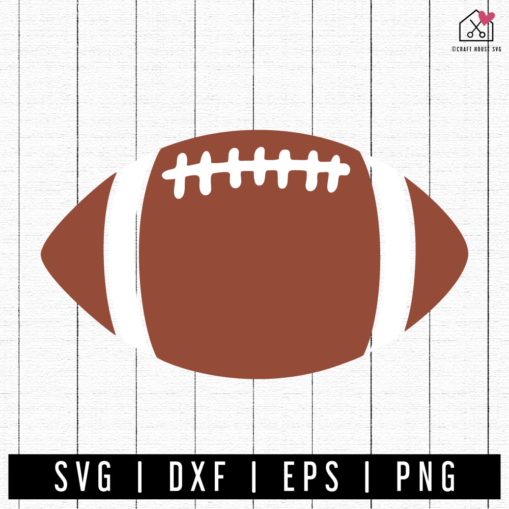 FREE Football SVG | FB291 - Craft House SVG