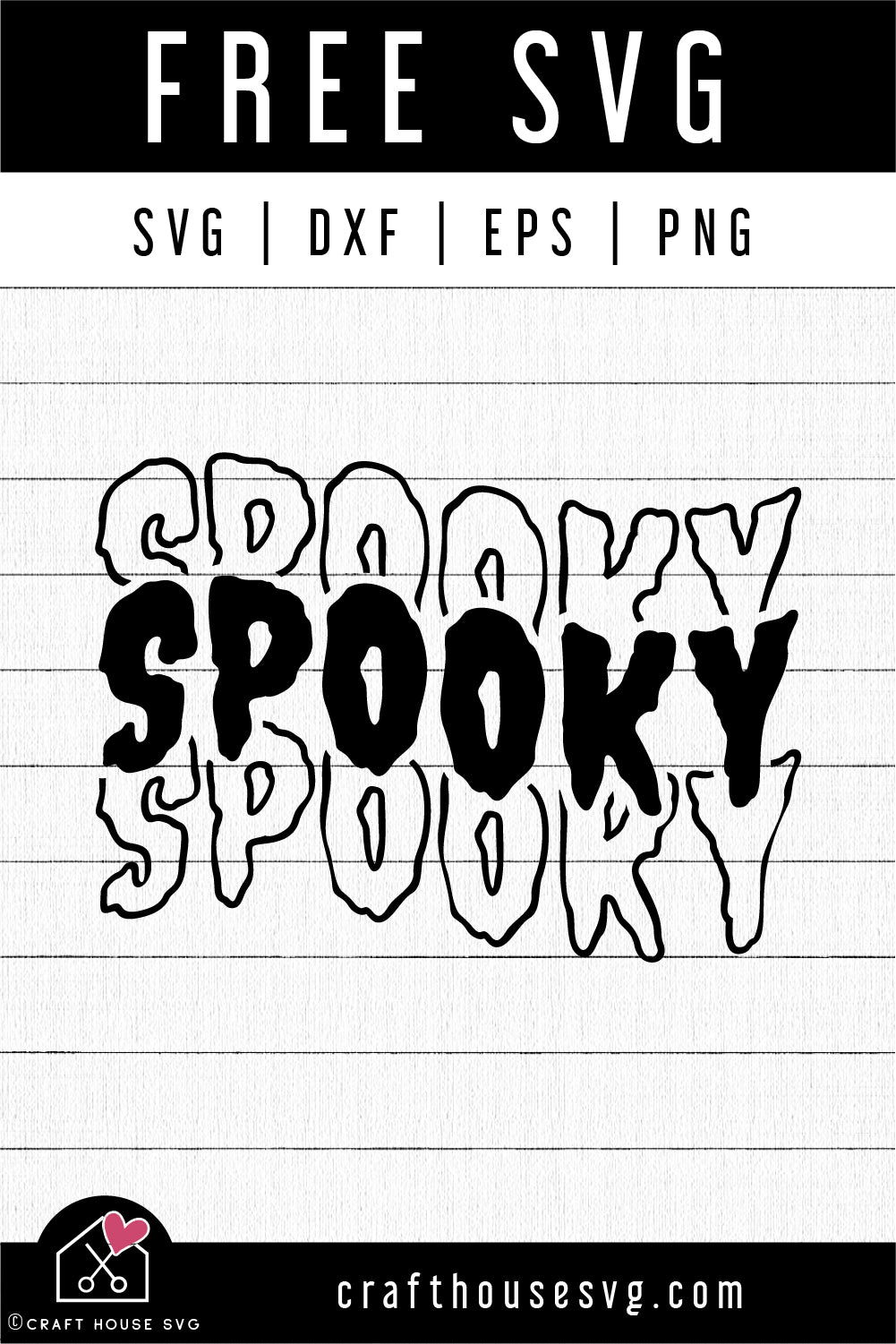 FREE Spooky SVG Halloween SVG | FB292