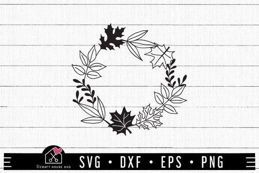 FREE Fall Wreath SVG | FB301