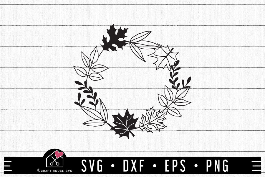 FREE Fall Wreath SVG | FB301