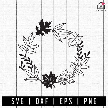 FREE Fall Wreath SVG | FB301