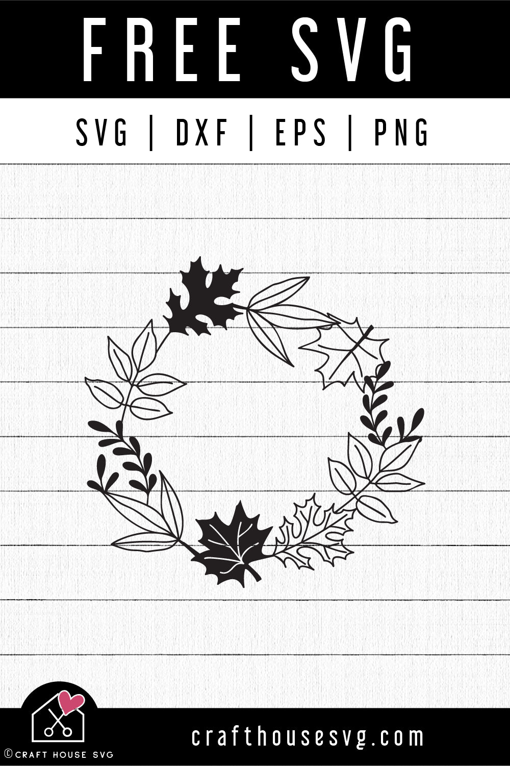 FREE Fall Wreath SVG | FB301