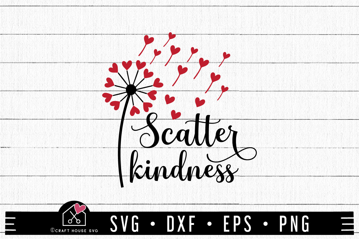 FREE Scatter Kindness SVG |FB314 - Craft House SVG