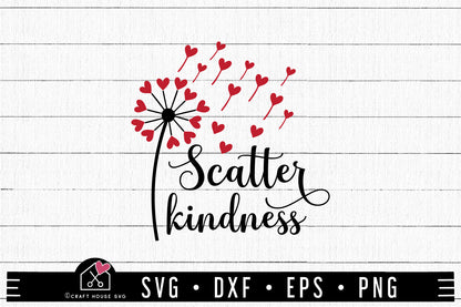 FREE Scatter Kindness SVG |FB314 - Craft House SVG
