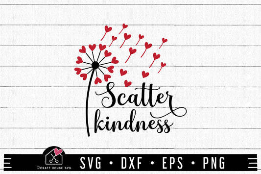 FREE Scatter Kindness SVG |FB314 - Craft House SVG