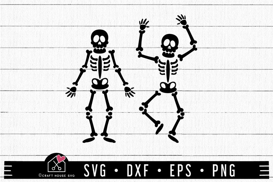 FREE Skeleton SVG Halloween SVG |FB318 - Craft House SVG