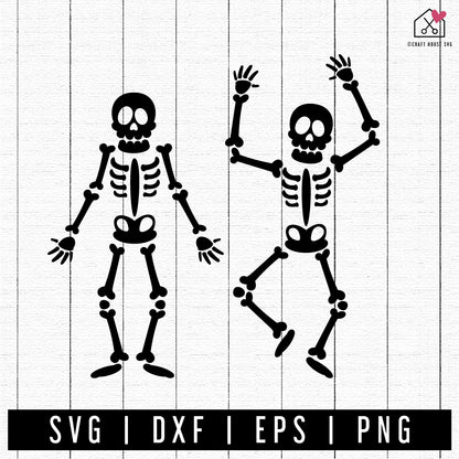 FREE Skeleton SVG Halloween SVG |FB318 - Craft House SVG