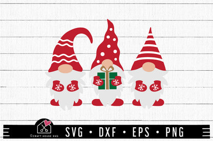 FREE Christmas Gnomes SVG Christmas SVG |FB319 - Craft House SVG