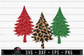 FREE Leopard Christmas Tree SVG FB339 - Craft House SVG