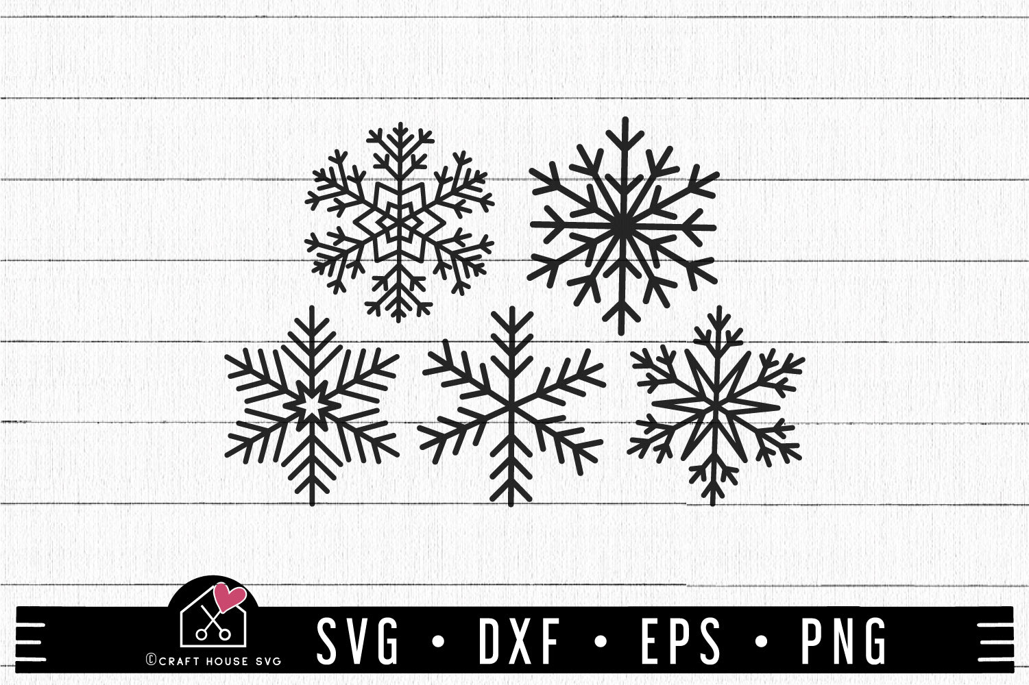 FREE Snowflake SVG FB340 - Craft House SVG