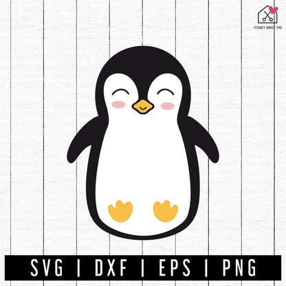 FREE Penguin SVG FB345